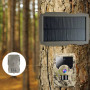 Panneau Solaire Haute Efficacité 3000mAh pour Caméra de Chasse-Accessoires Caméras de Chasse