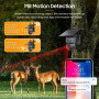 Solaire 5MP 4G SIM PTZ-Caméras de Chasse 4G