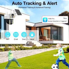 Caméra de chasse 8MP WiFi/4G - Vision Nocturne 360° Étanche IP66
