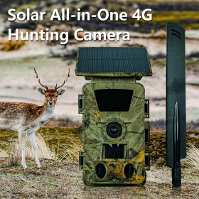 Solaire 4G - NaturaTrack 5K-Caméras de Chasse Solaires