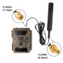 Câble d'Extension d'Antenne SMA 5m pour Caméras de Chasse 2G/3G/4G-Accessoires Caméras de Chasse