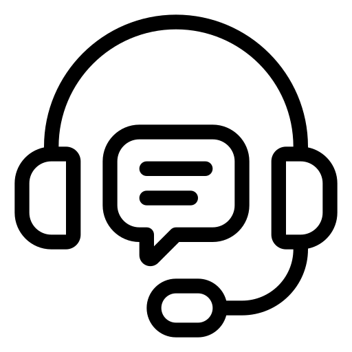 Icône de support client