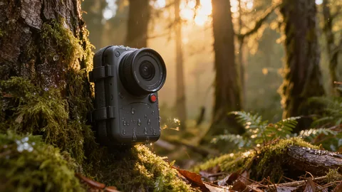 Test durabilité forêt : caméra de chasse qui tient